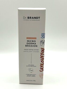 Dr. Brandt Microdermabrasion Exfoliator 2.1 oz NIB Full Size ✨ Derm Favorite
